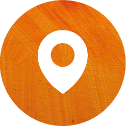 Icon für Standort, Marker auf einer Karte